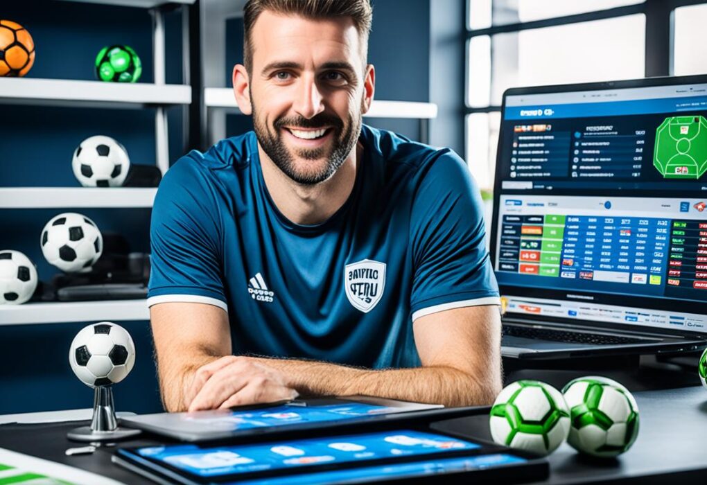 Cara betting bola online