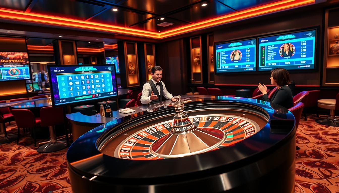 Roulette online live dealer